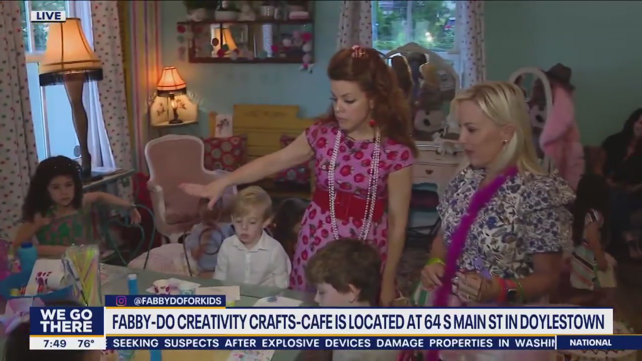 Childrens' cafe serves creative summer fun
