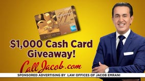 $1,000 cash card giveaway, Week 5