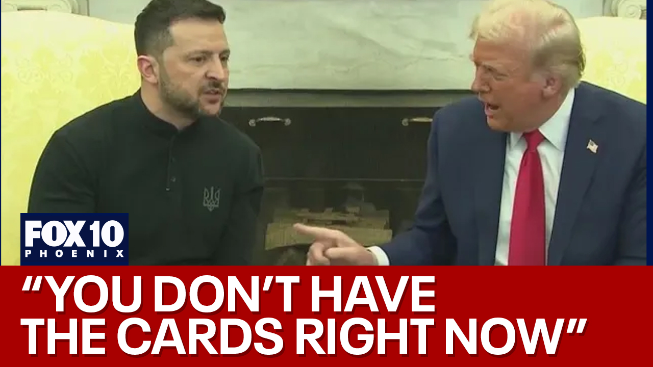 Tempers flare during high-stakes Oval Office meeting