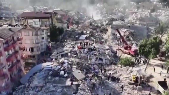 Teen rescued 10 days after Turkey earthquake