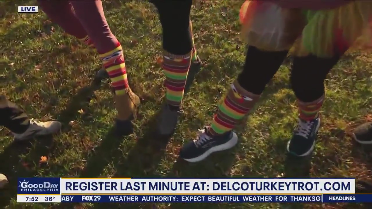 Delaware County Turkey Trot underway