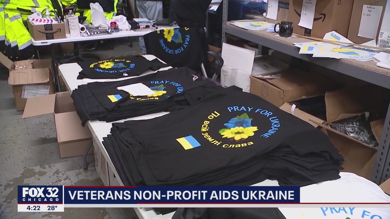 Chicago veterans nonprofit aiding Ukrainian refugees