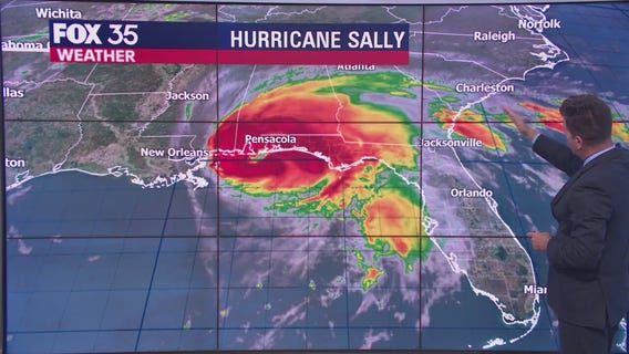 Hurricane Sally makes landfall