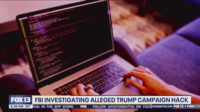 Trump campaign hacked, FBI investigating