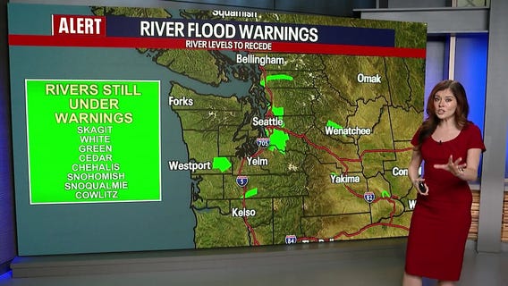 Seattle weather: rivers still under flood warnings