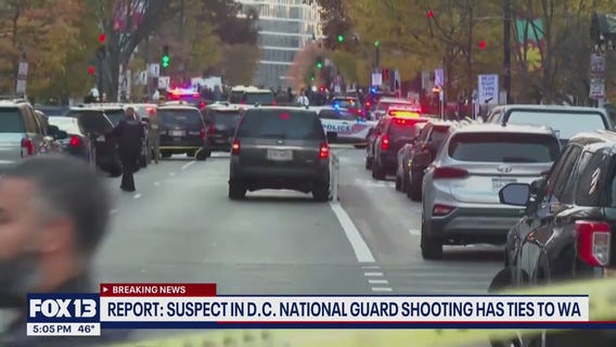 Suspect in D.C. National Guard shooting has ties to WA