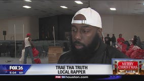 Trae Tha Truth helps families after deadly fire