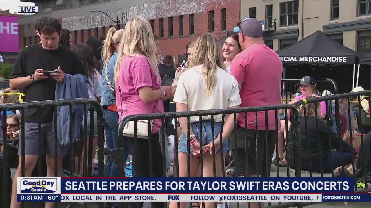 Seattle prepares for Taylor Swift Eras concerts
