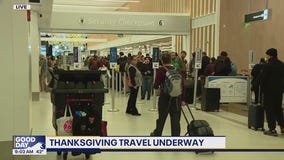 Thanksgiving travel underway
