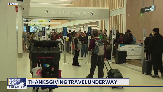Thanksgiving travel underway