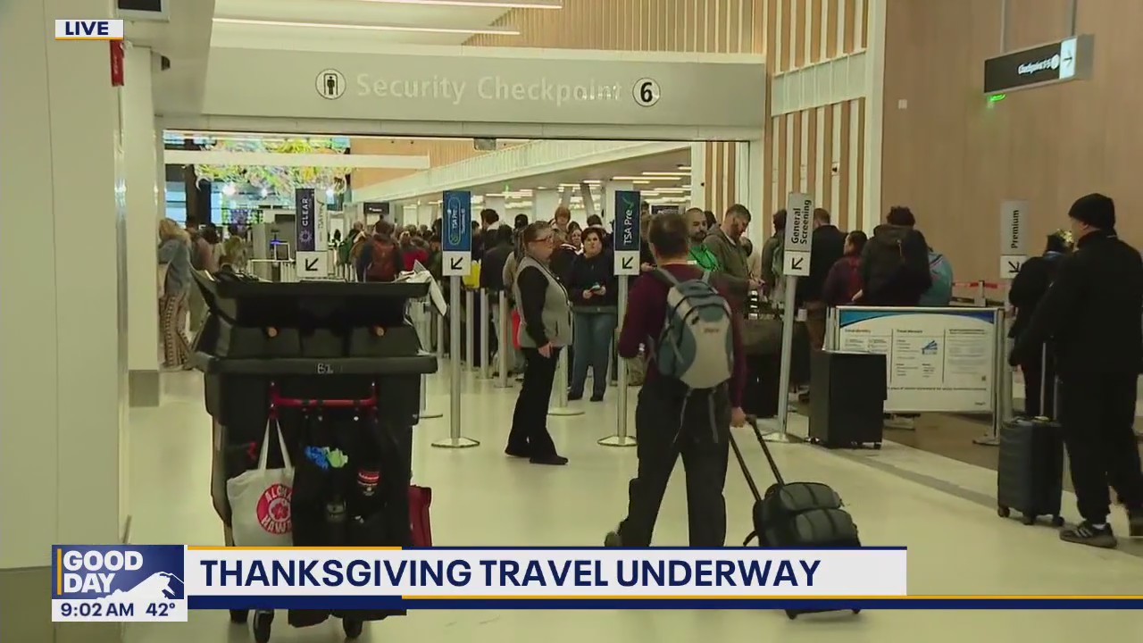 Thanksgiving travel underway