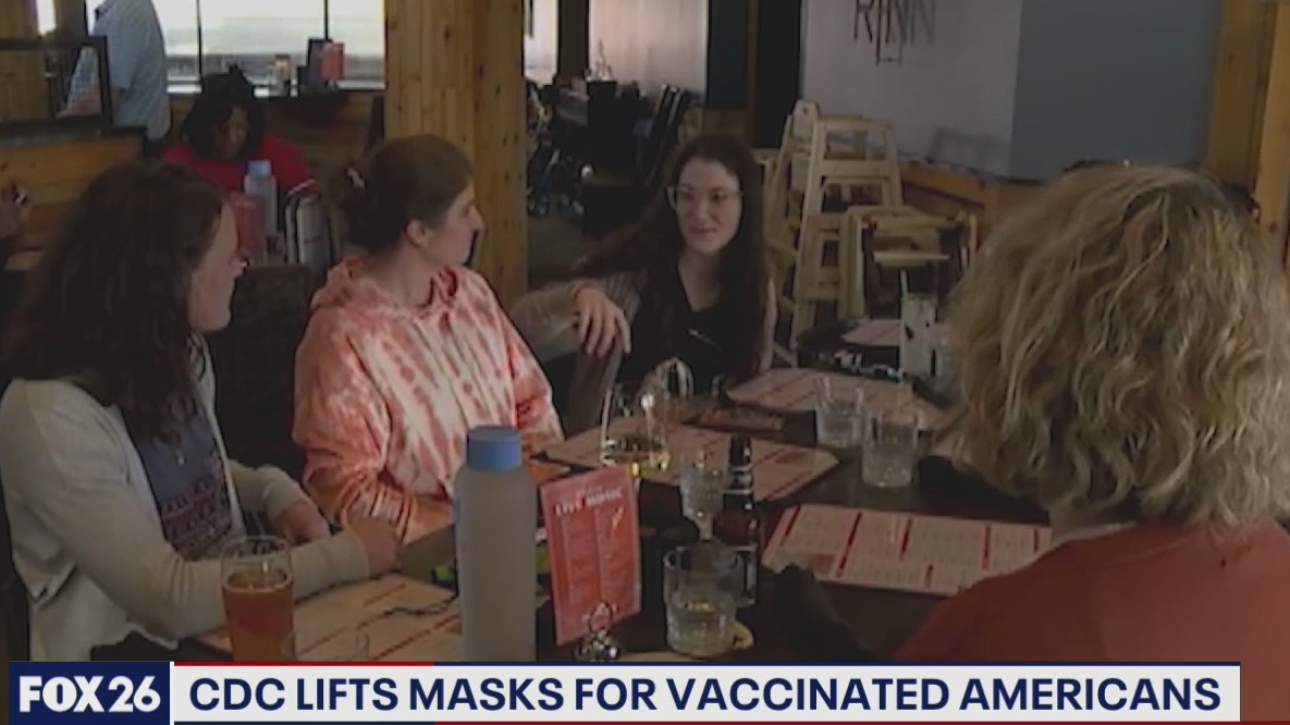 CDC lifts mask mandates