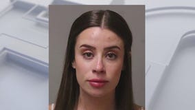 Woman allegedly crashes into police SUV during traffic stop