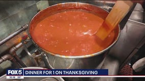 Restaurant owner opens eatery for anyone dining alone on Thanksgiving