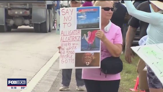 Environmental groups on Trump's Alligator Alcatraz plan