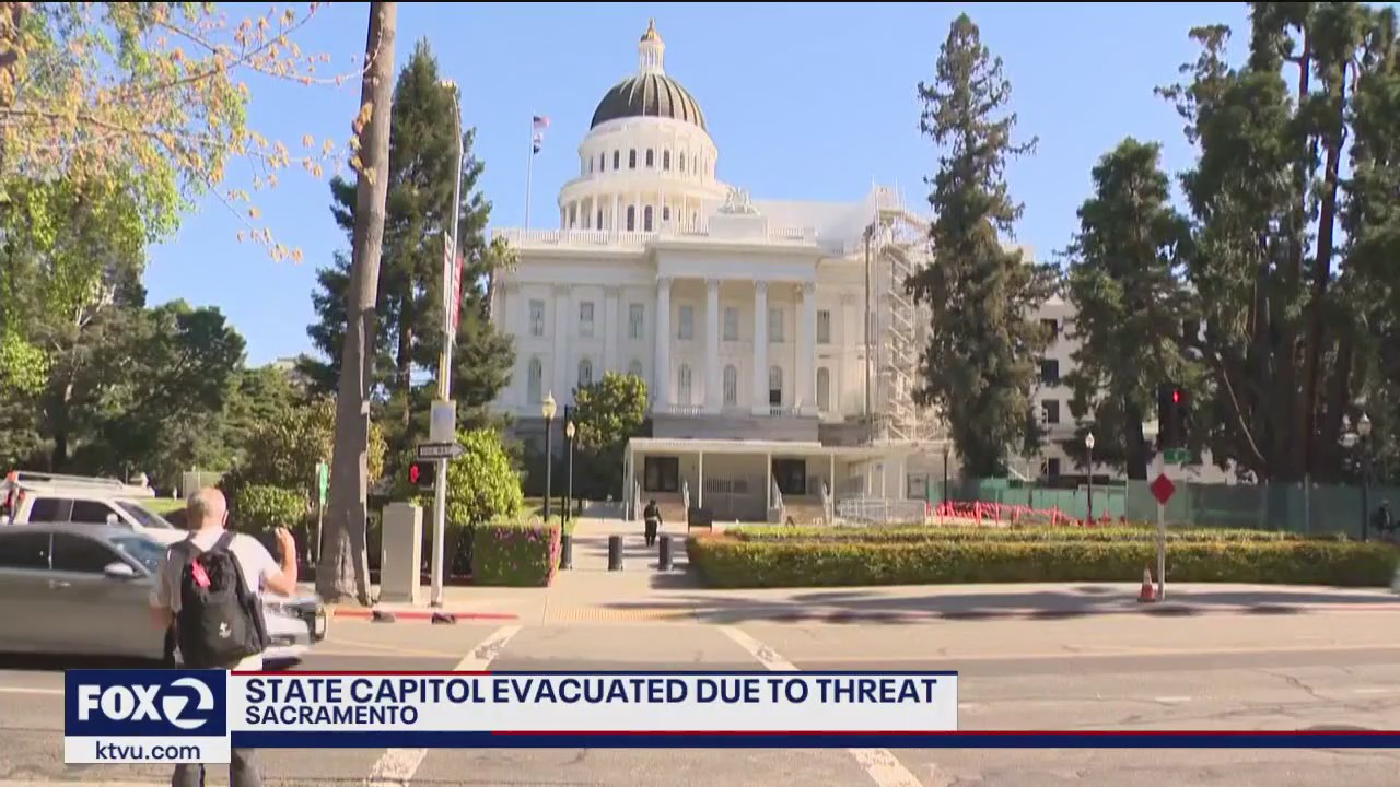 California State Capitol evacuated
