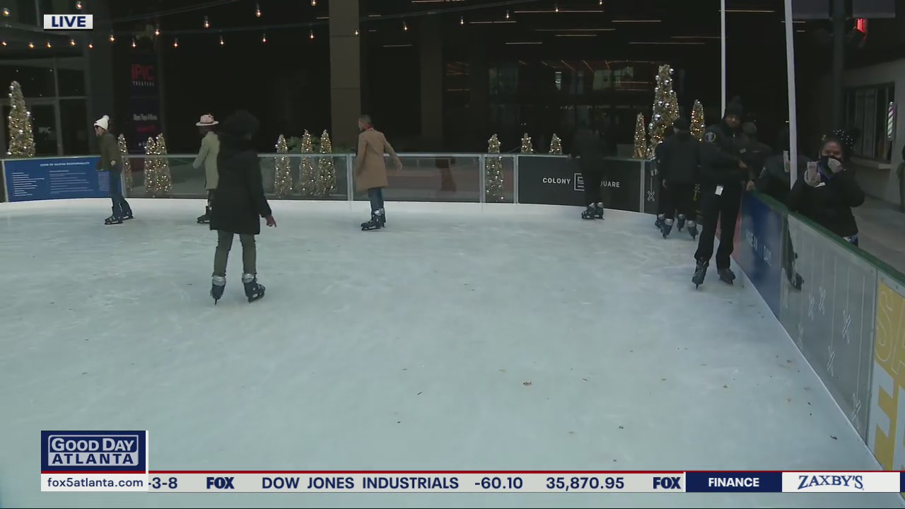 Ice-skating rink returns to Midtown's Colony Square | FOX 5 Atlanta