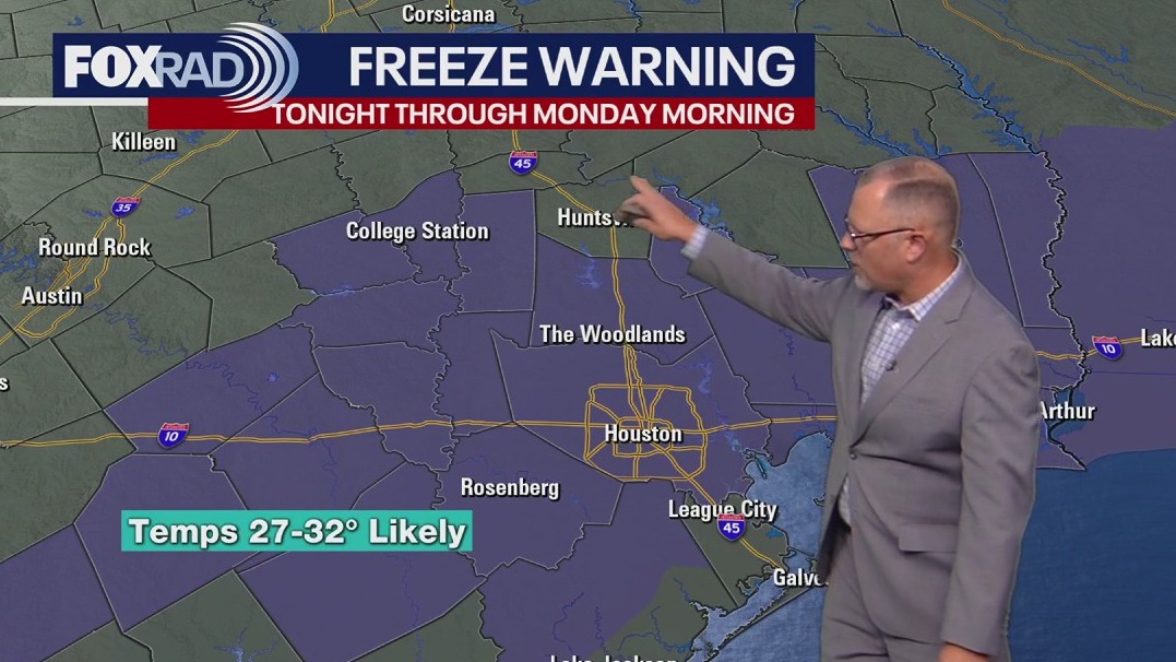 Houston weather: Dec. 14 evening forecast