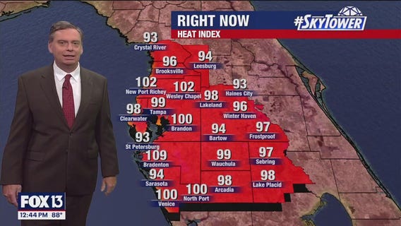 Tampa Weather | No significant rain in sight
