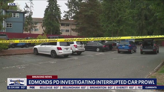 Edmonds police investigate interrupted car prowl