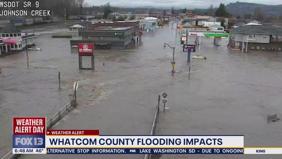 Flooding impacts in Whatcom County, WA
