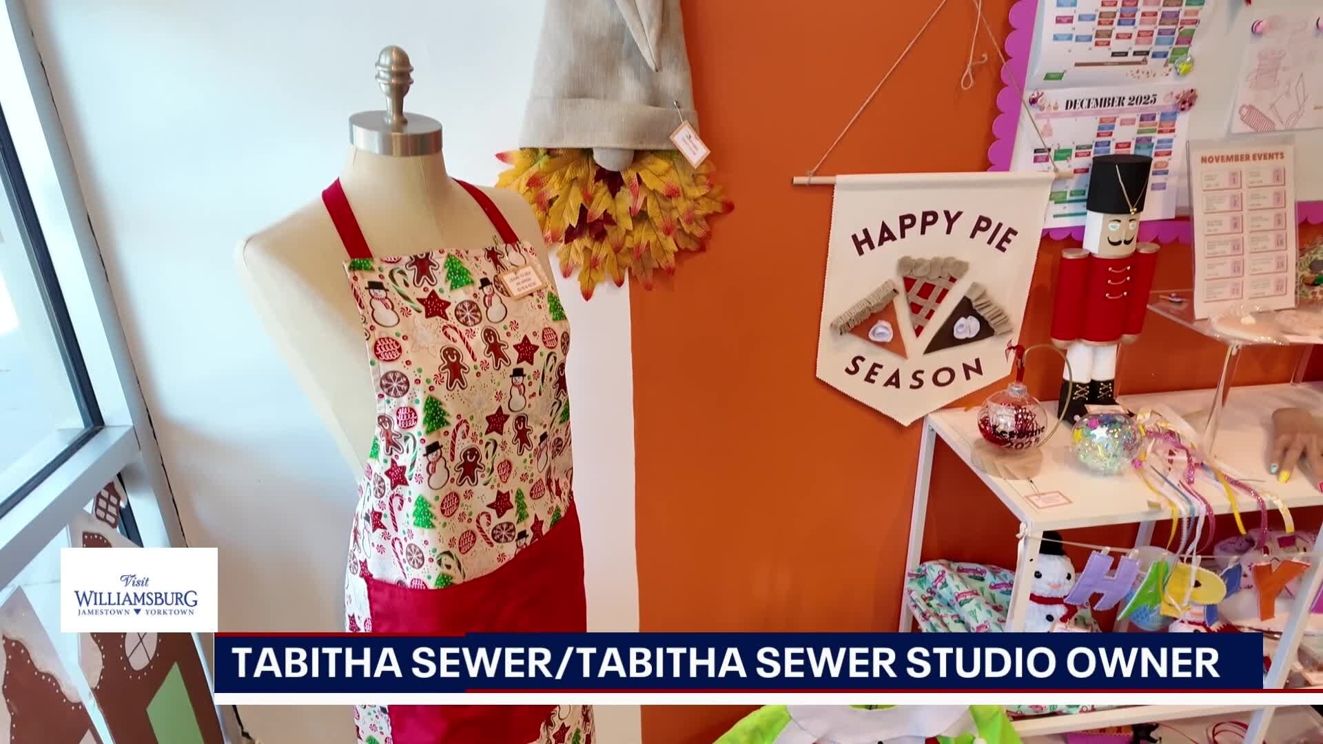 Visit Williamsburg: Crafting at Tabitha Sewer Studio