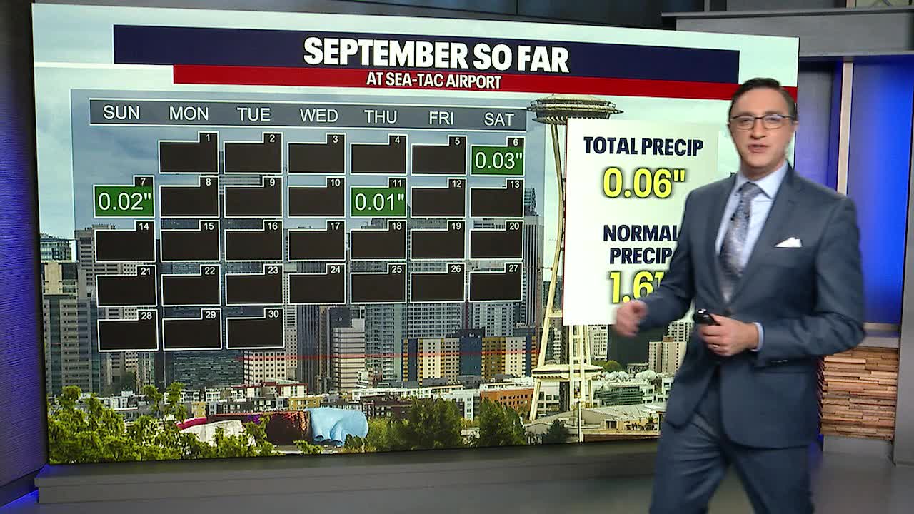 Seattle weather: Drier conditions for Monday morning