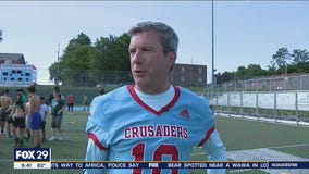 Father Judge High School hosts youth football camp