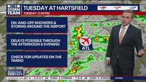 Thanksgiving Travel: Looking for Weather Issues in Atlanta on Tuesday