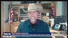 Pinal County Sheriff says people need to return to work