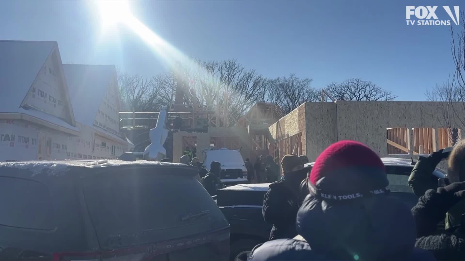 Chanhassen ICE raid: Person taken into ambulance