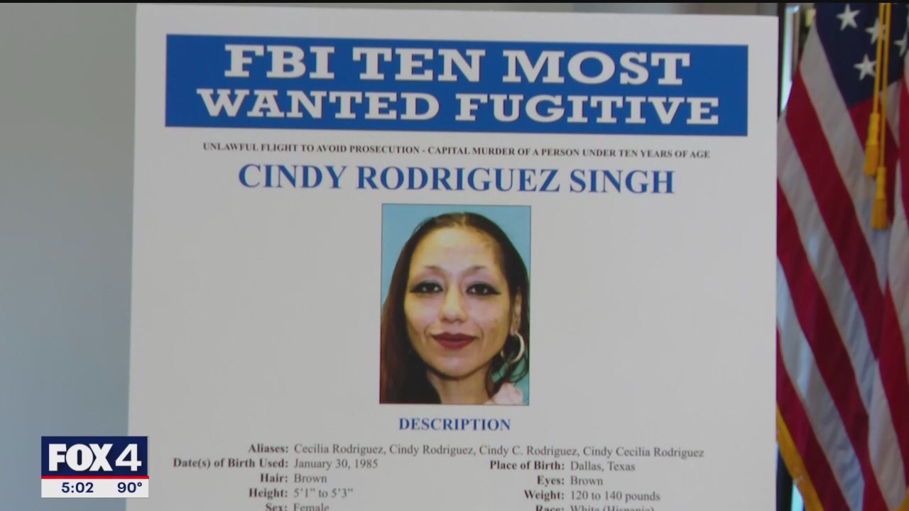 Texas woman joins FBI's top 10 most wanted fugitives