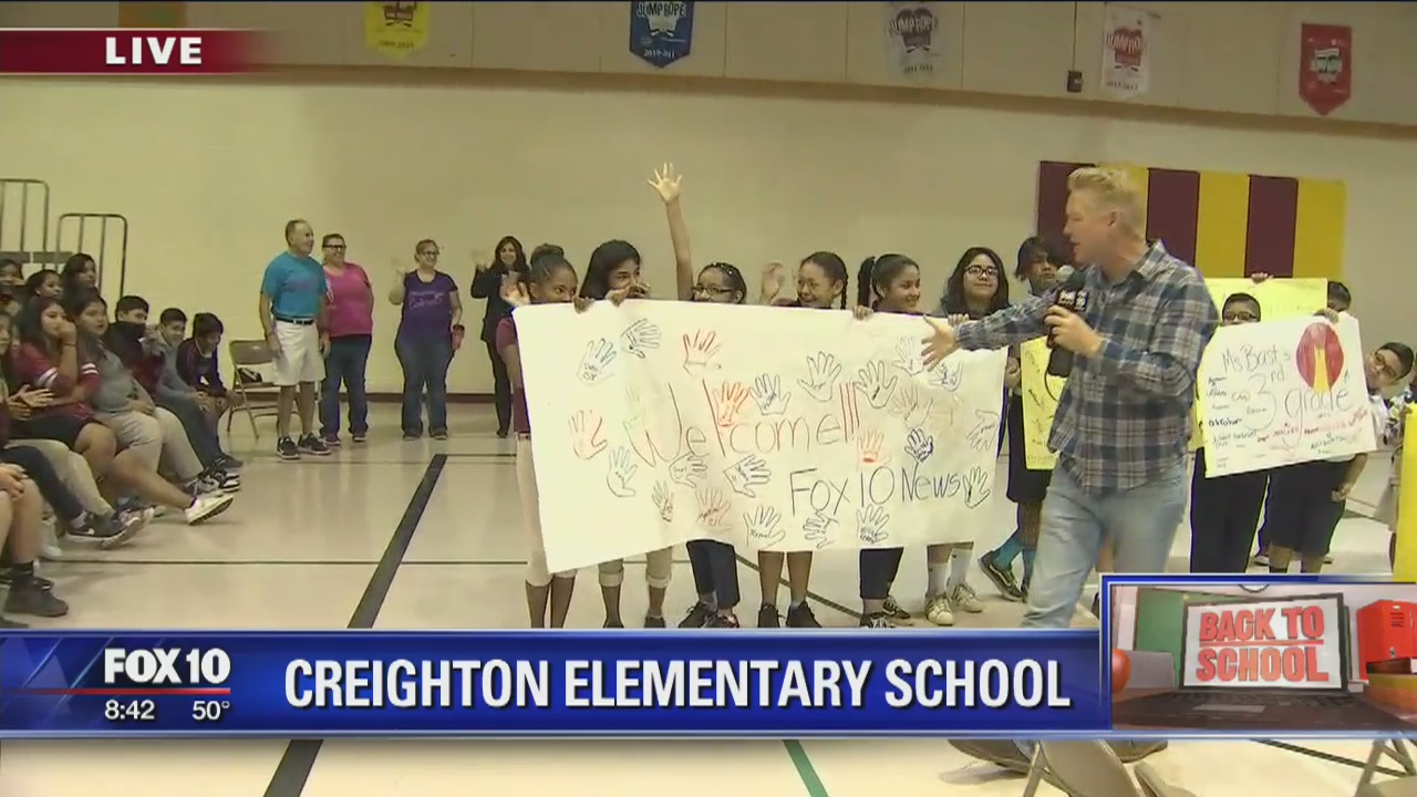 Back to school: Creighton Elementary School