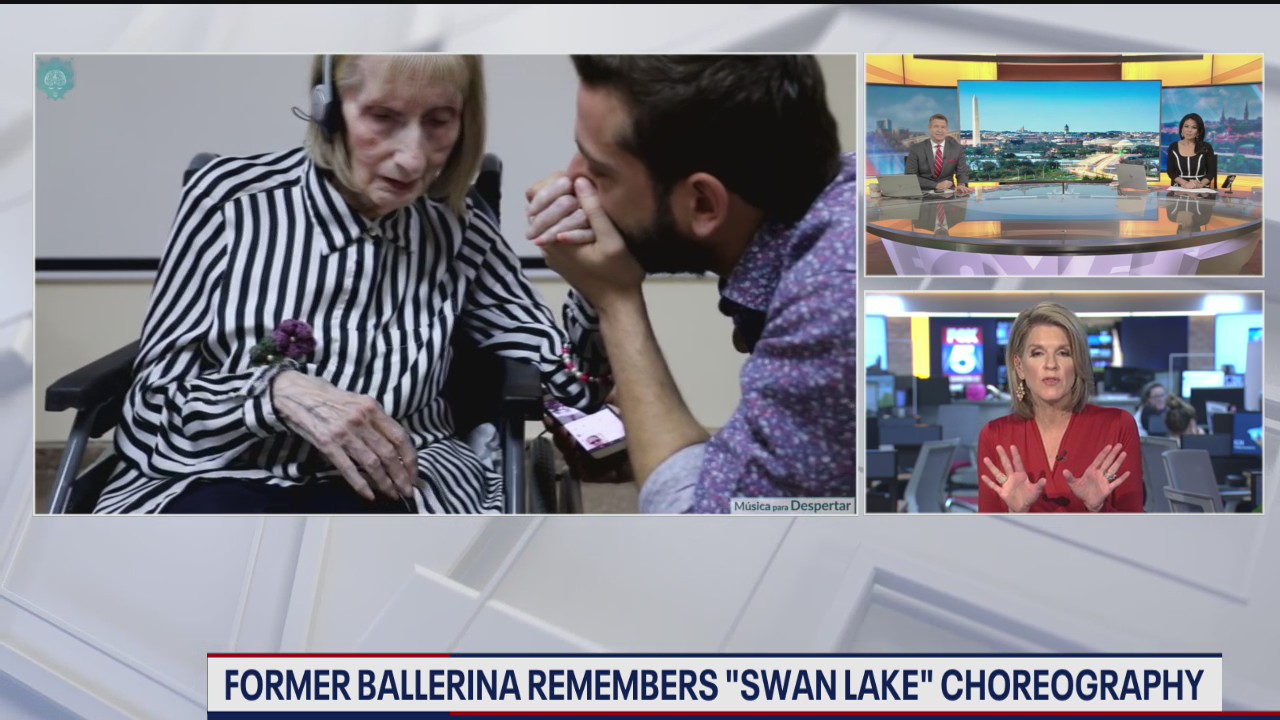 Former ballerina with Alzheimer's remembers Swan Lake