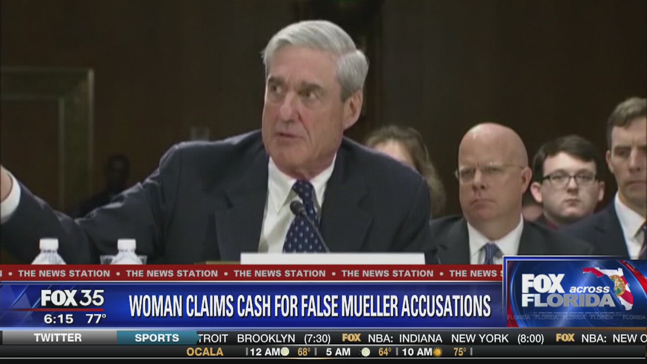 Woman claims cash offered for false Mueller accusations