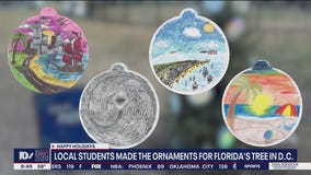 Local students design ornaments for Florida White House tree
