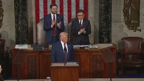 President Donald Trump's full address to Congress