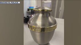 Urn with ashes inside found on side of Buckeye road returned to owner