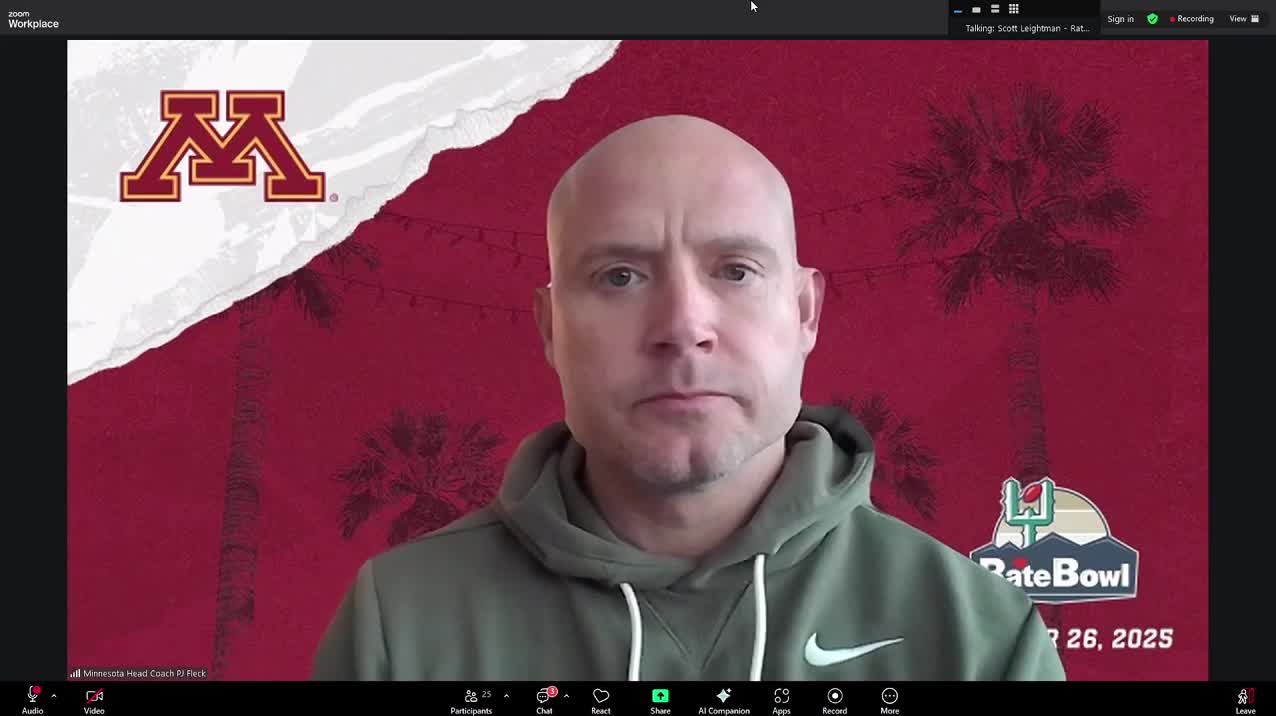 Gophers to face New Mexico in Rate Bowl