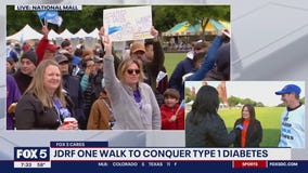 Raising money for Juvenile Diabetes Research Fund