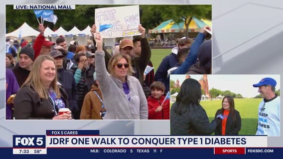 Raising money for Juvenile Diabetes Research Fund