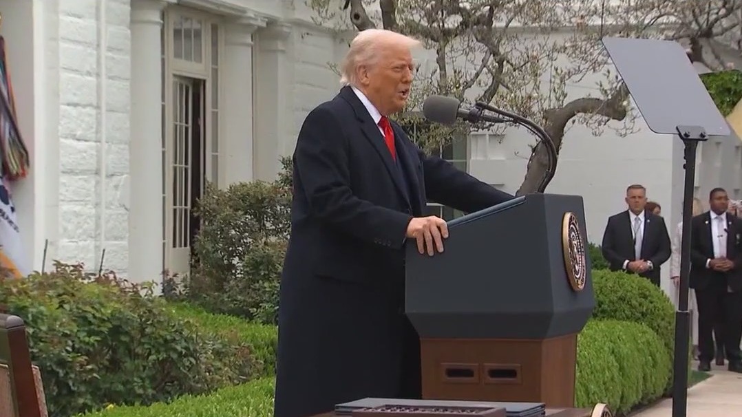 President Trump unveils sweeping new tariffs