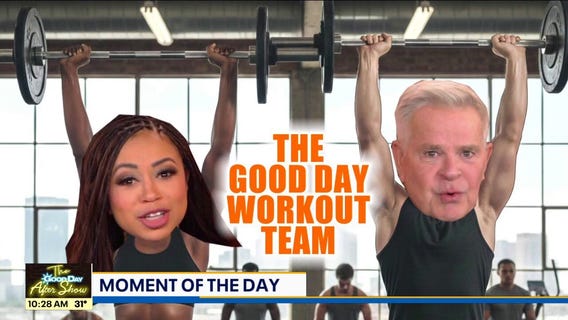 MOMENT OF THE DAY: The Good Day Workout Team