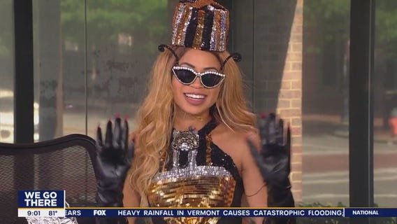 Local designers, artists create custom Beyoncé-inspired look