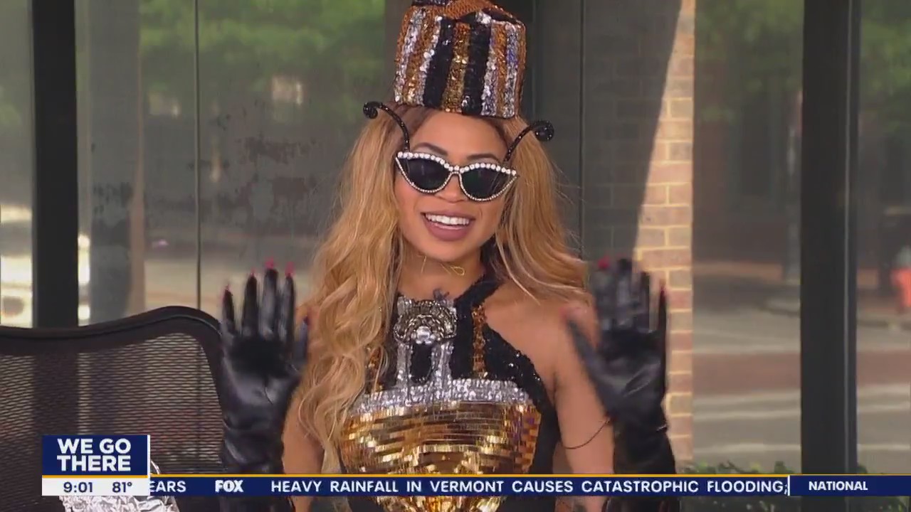 Local designers, artists create custom Beyoncé-inspired look