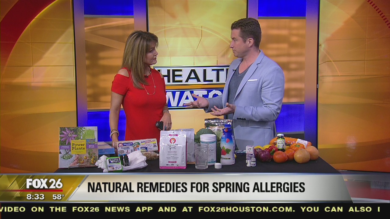 Natural remedies for spring allergies