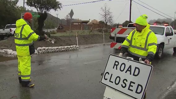 Holy Fire burn area prepares for rain Wednesday
