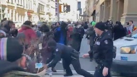 Protesters arrested at anti-ICE demonstration