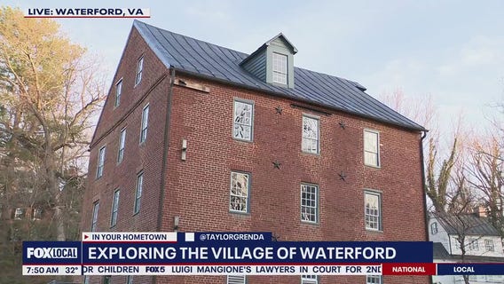 Exploring the village of Waterford, Virginia