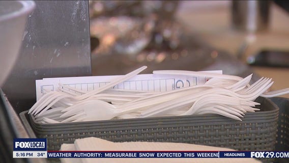New Jersey lawmakers push to ban plastic utensils at restaurants